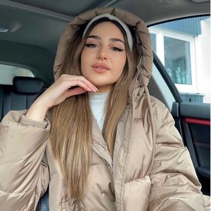 ZARA WATER REPELLENT PUFFER JACKET MINK